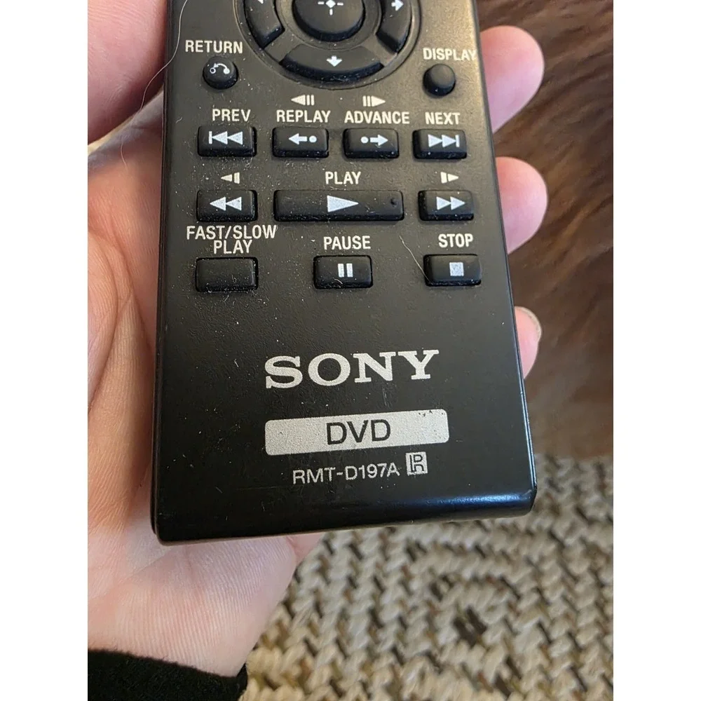 SONY Original DVD Player Remote Control for DVP-SR510H Genuine RMT-D197A Tested
